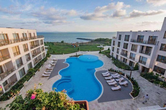 Sea Panorama Apartment - Diamond Beach Sarafovo Burgaz Dış mekan fotoğraf